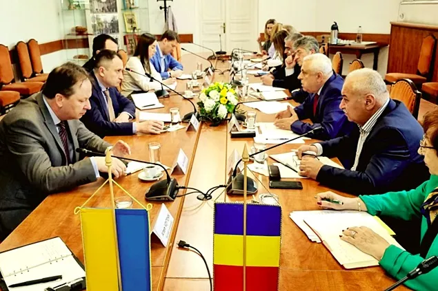 Întrevederea ministrului agriculturii Petre Daea cu omologul său ucrainean, Mikola Solski