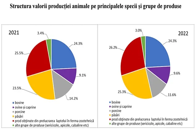 INS: Valoarea producției ramurii agricole în anul 2022 (date semidefinitive)