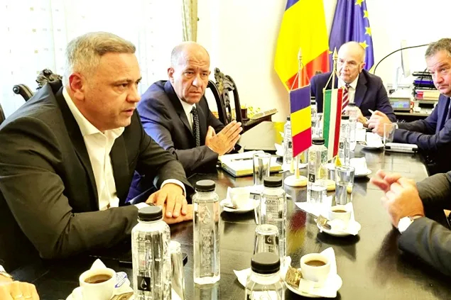 Întrevederea ministrului Florin Barbu cu omologul său din Ungaria, Istvan Nagy