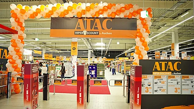 Auchan a remodelat încă două hipermarketuri în conceptul ATAC Hiper Discount