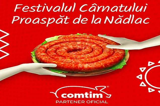 COMTIM – Partener oficial al Festivalului Cârnatului Proaspăt de la Nădlac