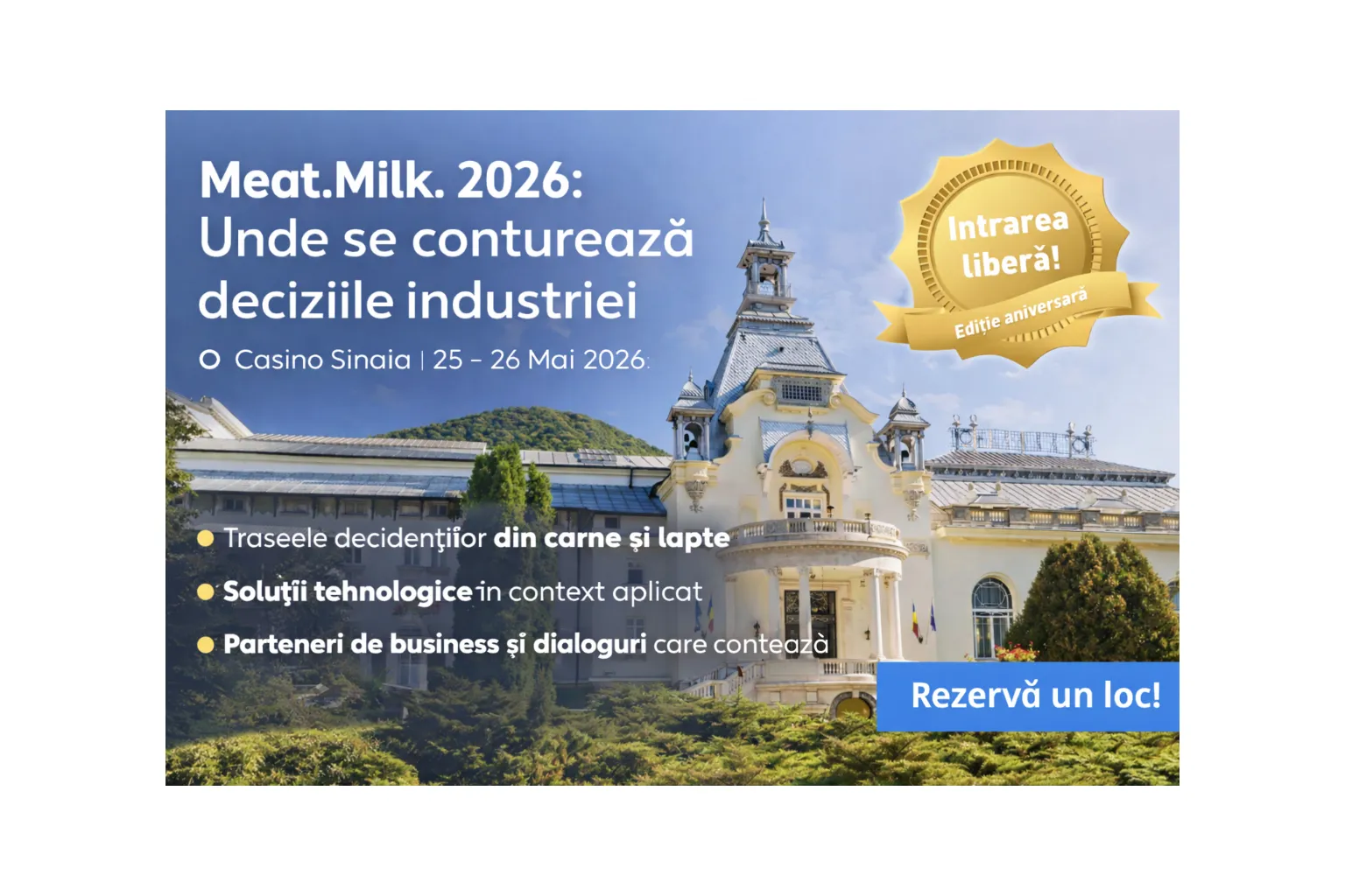 Meat.Milk. 2026: Locul unde viitorul se decide, nu se anticipează