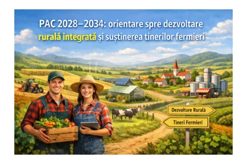 PAC 2028–2034: orientare spre dezvoltare rurală integrată și susținerea tinerilor fermieri