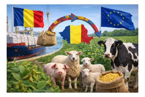 Dependența de proteina vegetală importată: implicații structurale pentru zootehnia din România și Uniunea Europeană