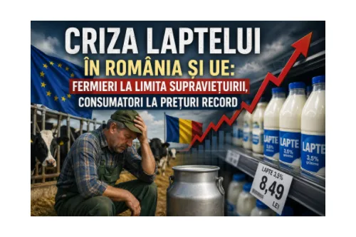 Prețul laptelui: sub costul de producție