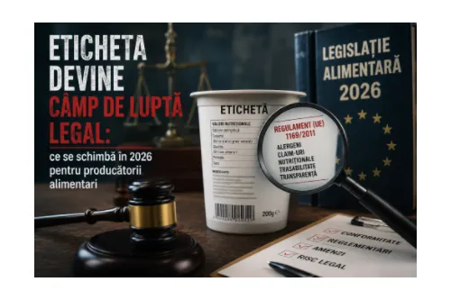 La nici doua luni distanta, pe 27 septembrie, intra in joc regulile anti-greenwashing. Directiva UE 2024/825, transpusa in Romania prin OUG nr. 18/2026.