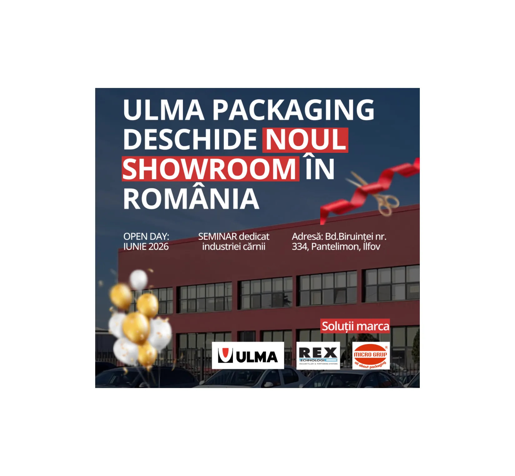 ULMA Packaging deschide noul showroom în România – tehnologii de ambalare de ultimă generație, zonă de testare echipamente, consultanță personalizată