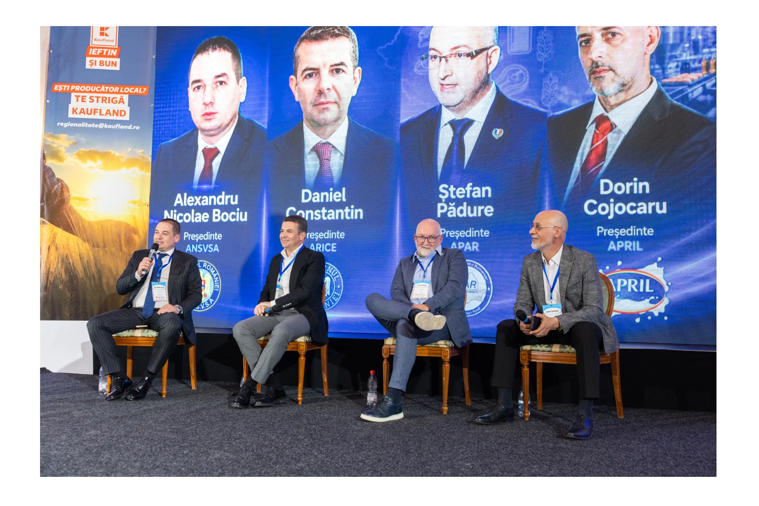 Participanții au avut parte de o zi intensă, plină de informații valoroase, networking la cel mai înalt nivel și dezbateri de substanță despre provocările și oportunitățile care definesc viitorul sectorului alimentar românesc și european.