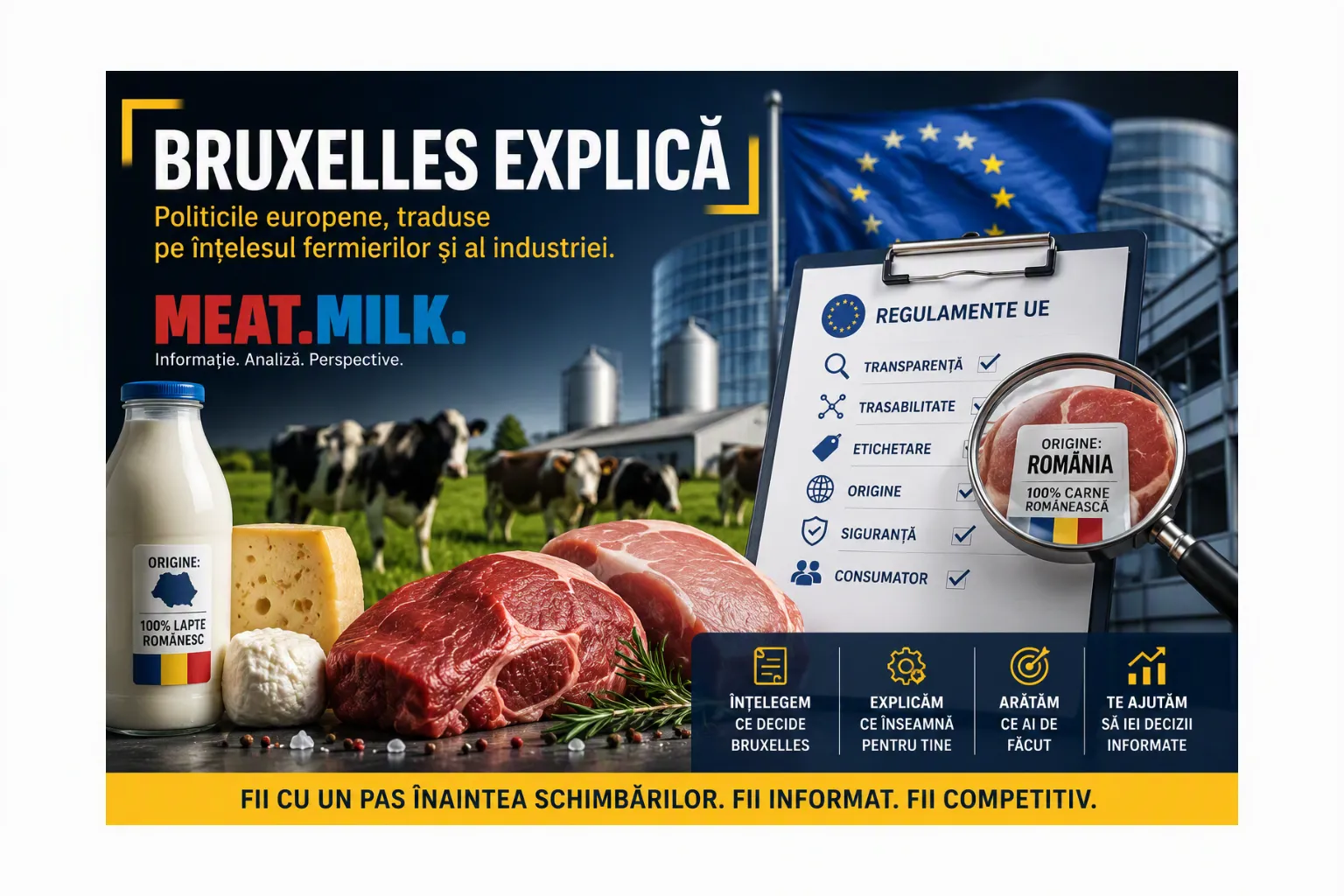 Seria Meat.Milk.: Bruxelles explică