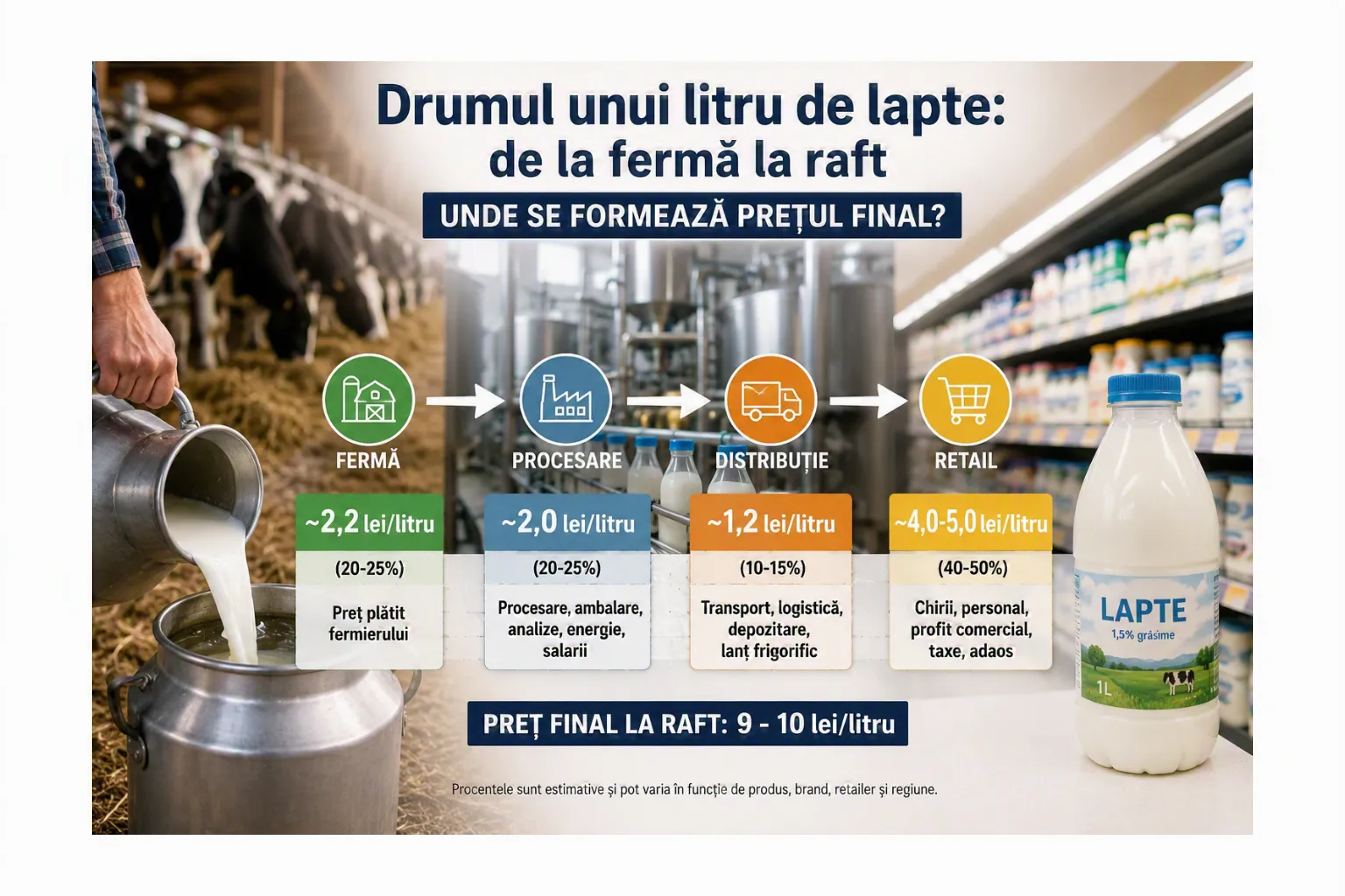 La fermă începe totul.