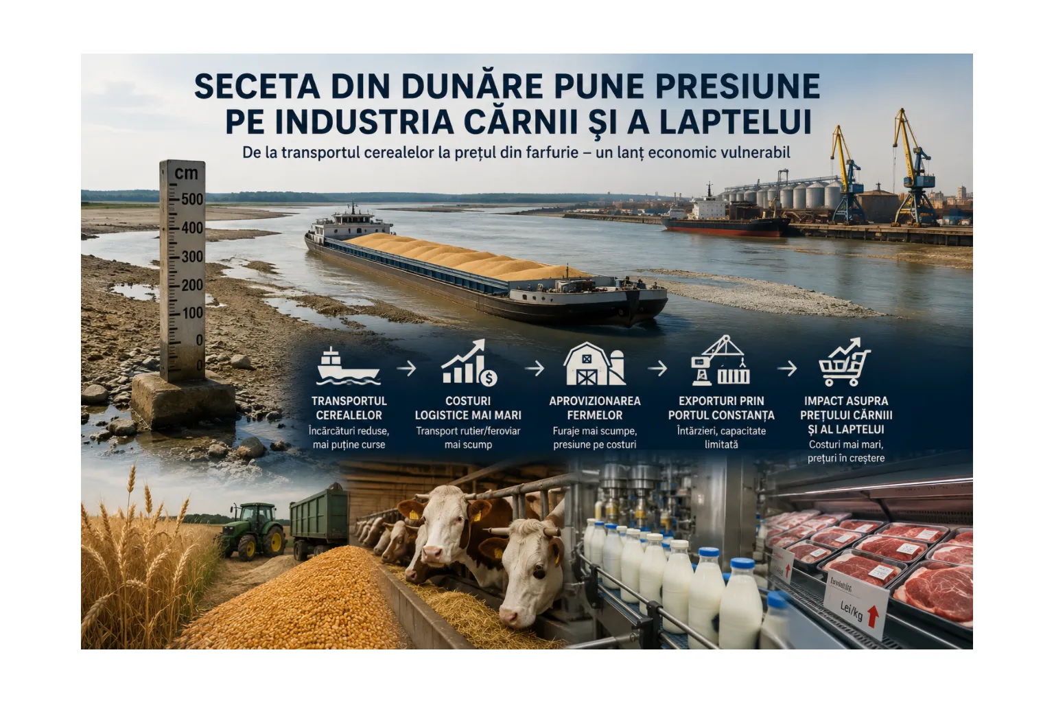 Fabricile resimt indirect efectele