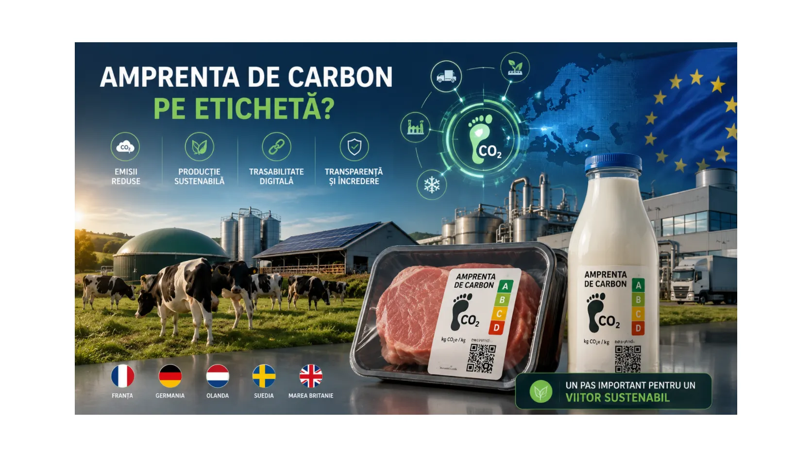 Cine testează deja etichetarea de carbon