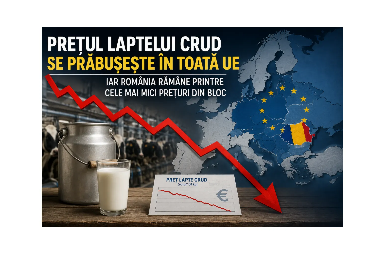 România, printre ultimele patru țări din UE