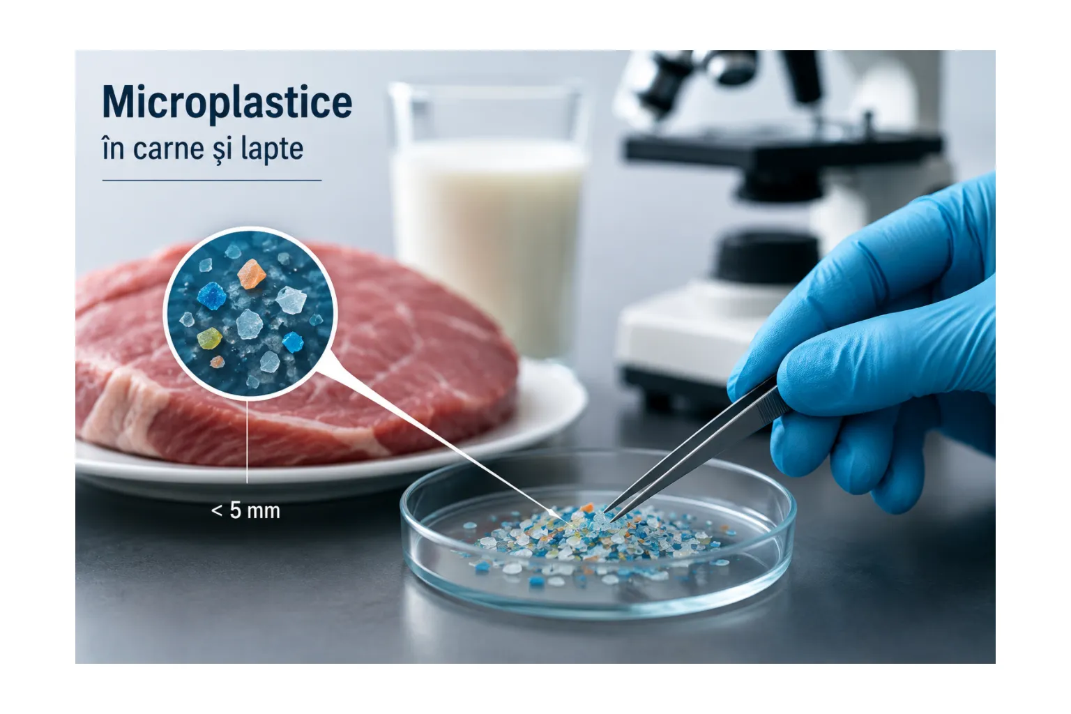 Microplasticele: ce știm despre prezența lor în carne și lapte și cum încearcă industria să reducă riscurile