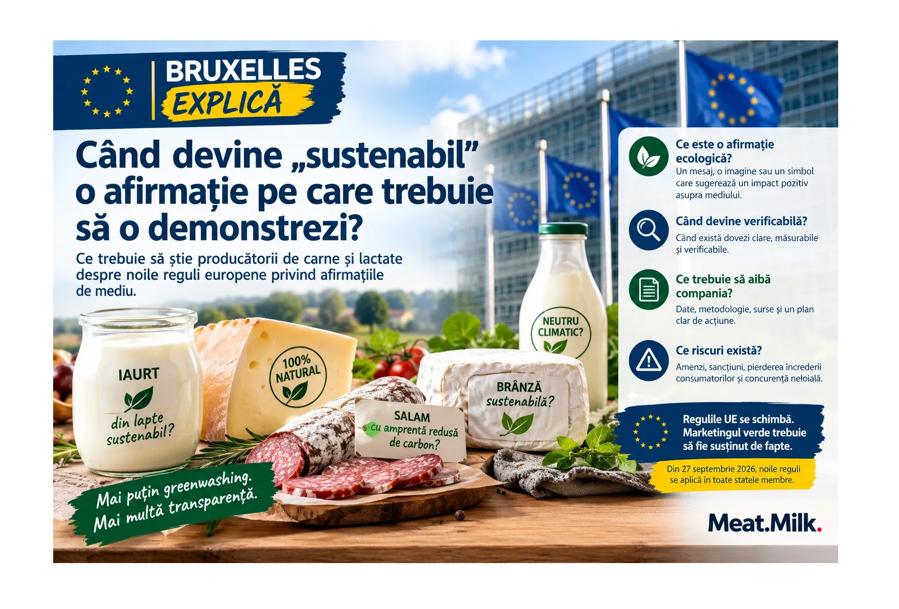 Viitorul marketingului „verde” nu va mai fi câștigat de compania care folosește cele mai multe frunze verzi pe ambalaj.