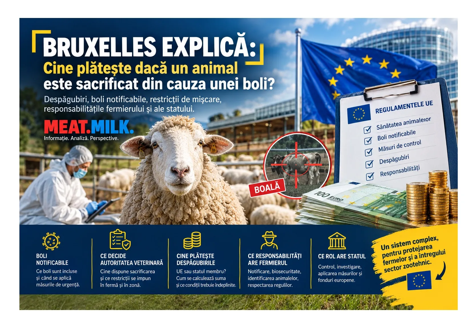 De ce poate fi sacrificat un animal care pare sănătos?