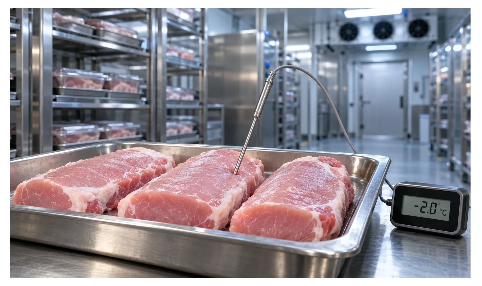 Ce a arătat un experiment pe carne de porc