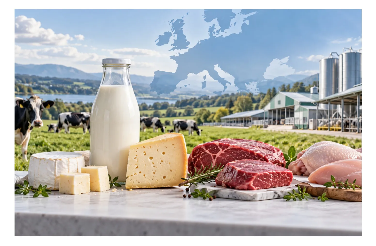 Bovine, ovine și porcine: evoluții diferite